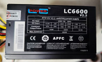 LCPower napajanje LC6600 v2.2, 6+2pin