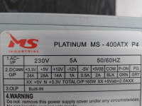 PLATINUM MS - 400ATX P4