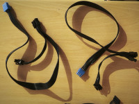 SILVERSTONE ST1000-PTS PLATINUM, 2 x VGA KABEL 6+2PIN, 2x SATA KABEL