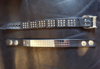 Crne kožne narukvice - SAMO 70 kn