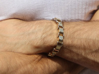 DIJAMANTNA NARUKVICA LUX 14K (585) 51,20 grama NOVO • GOLD SHOP •