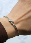 DIJAMANTNA RING NARUKVICA CHAUMET 18K (750) 13,12 g NOVO • GOLD SHOP •