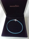Pandora narukvica tirkizna, nova!