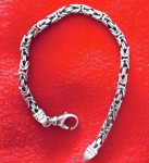 Srebrna narukvica Italija, 22gr