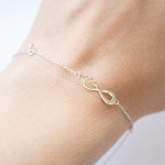ZLATNA NARUKVICA INFINITY 14K (585) 1,06 grama NOVO • GOLD SHOP •