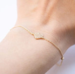 ZLATNA NARUKVICA KARE VEZ 14K (585) 1,41 grama NOVO • GOLD SHOP •