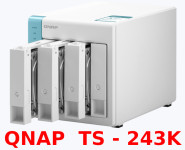 NAS mrežni server QNAP TS-431K (za 4 diska)
