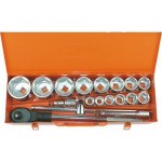Set nasadnih ključeva 3/4"  22-65mm   18kom 6kut