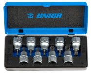 UNIOR set nasadnih ključeva torx TX-20-TX60