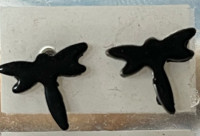 Crne naušnice vilin konjic