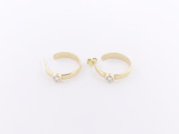 DIJAMANTNE NAUŠNICE 14K (585) 6,32 grama NOVO • GOLD SHOP •