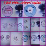 NAUŠNICE RINČICE MINĐUŠE ZUBIĆ VILA ZUB ZUBAR STOMATOLOG ORALNA HIGIJ