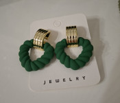 NAUŠNICE ZELENE  - NOVO