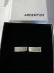 Nove posebne srebrne naušnice sa cirkonima ARGENTUM srebro 925