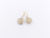 ZLATNE NAUŠNICE 14K (585) 2,02 grama NOVO • GOLD SHOP •
