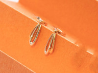 ZLATNE NAUŠNICE 14K (585) 2,04 grama NOVO • GOLD SHOP •