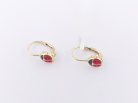 ZLATNE NAUŠNICE BUBAMARE 14K (585) 1,17 grama NOVO • GOLD SHOP •