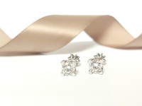 ZLATNE NAUŠNICE SA DIJAMANTIMA 1ct (GIA CETIFIKATI) / R1, RATE !