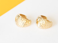 ZLATNE NAUŠNICE RINGOVI 14K (585) 1,92 grama NOVO • GOLD SHOP •