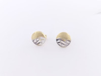 ZLATNE ŠTIFT NAUŠNICE 14K (585) 1,86 grama NOVO • GOLD SHOP •