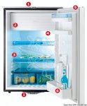 Brodski frižider - hladnjak waeco coolmatic cr50 48l srebrna vrata