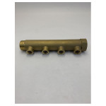 Caleffi 592748 mesingani 4-smjerni razdjelnik 1 1/4 inča x 1/2 inča -