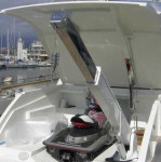 CRANE TELESCOPIC DAVIT FOR STERN PIN-CRAFT ART. 35GS2-SCH2