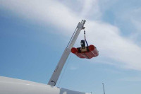 CRANE TELESCOPIC RESCUE BOAT PIN-CRAFT ART. 51MHT