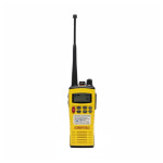 Entel HT649 GMDSS Marine VHF Radio - Handheld Transceiver - Used