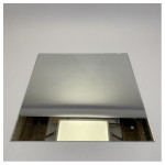 Hanse Yachts Crystal Mirror 498x505x3mm Srebrno sa zaštitom od lomljen