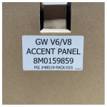 Merkur Racing R450 siva kaputastica Akcent Kit - 8M0159859