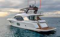 Monte Carlo Yachts Radarski nosač od nehrđajućeg čelika