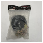 Multiflex Marine 20 degree Steering Bezel Kit Black - LM-B-0002