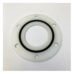 POM-C prirubnica 100 mm x 5 mm s O-prstenom - oprema za jahtu