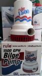 Pumpa RULE 1500 12V na uranjanje 100 lit/min 7 A
