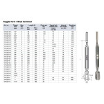 Selden brončana vijka od 16 mm vijka - Toggle - 174-329-12