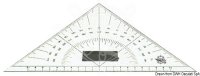 Set za navigaciju - 2 trokuta za navigaciju i šestar nautički