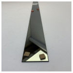 Stakleni klin od plastike Grey Crystal Mirror 1245x84 mm Yacht Hardwar