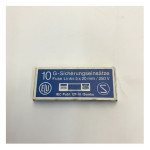 Stakleni osigurač 5x20 mm 4A spori - pakiranje od 10 komada T4A IEC 12