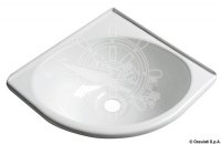 Umivaonik kutni bijeli abs 280x280mm - 301,00kn