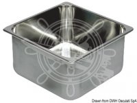 Umivaonik pravokutni inox 15x30cm - 315,00kn
