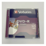 Verbatim 43508 DVD+R 4.7GB 16X Inkjet Printable - 10 komada u Jewel Ca