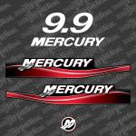 Zamjenske naljepnice za vanbrodski motor Mercury 9.9 (2005)