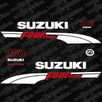 Zamjenske naljepnice za vanbrodski motor Suzuki 200,225,250 f.s (2004)