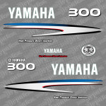 Zamjenske naljepnice za vanbrodski motor Yamaha 300 HPDI (02.-06.)