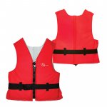 Prsluk Fit&Float za spašavanje. ISO12402-5,50N,30-50kg, crvena