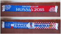 Navijački šal sa finala svjetskog nogometnog prvenstva HRV-FRA 2018