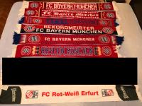 Nogometni navijački šal / šalovi - Bayern Munchen , Rot Weiss Erfurt