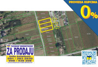 GRAĐEVINSKE PARCELE U ČEPINU!! OD 466 DO 497 M2!! ASFALTIRANA ULICA!