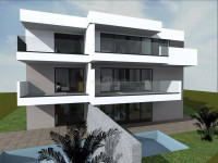 Apartman Novalja, prizemlje sa bazenom i vrtom,2S +DB